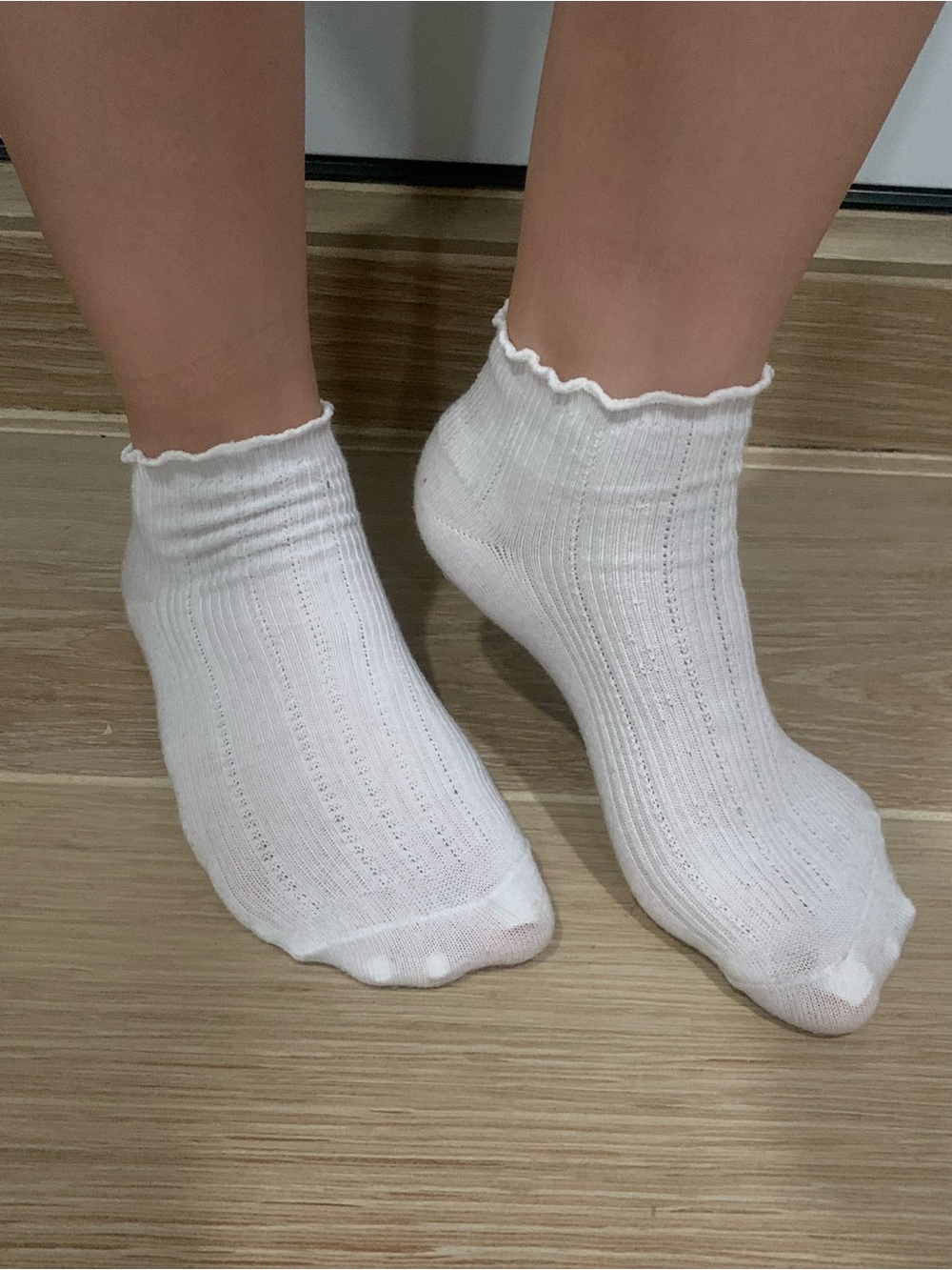 White Ankle socks Women